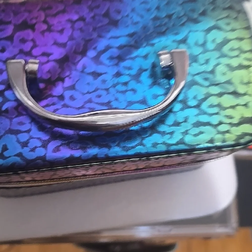 Multicolor Leopard Print Storage Box Set